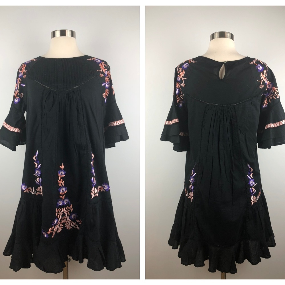 Free People Embroidery Boho Pavlo Dress‎ - Picture 2 of 8